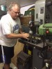 Sanding the head