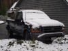 1st snow, taken when he wasn't home