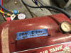 the air tank stored refrigerant from August until today