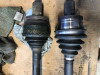 you can see how the CV boot is stretched compared to OEM