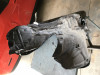 why I needed a new LF inner fender - old laid on top of new
