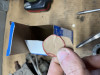 used a cardboard box to make some shims